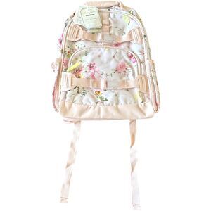 Pottery Barn Kids Mackenzie Monique Lhuillier Jolie Floral Large Backpack NEW